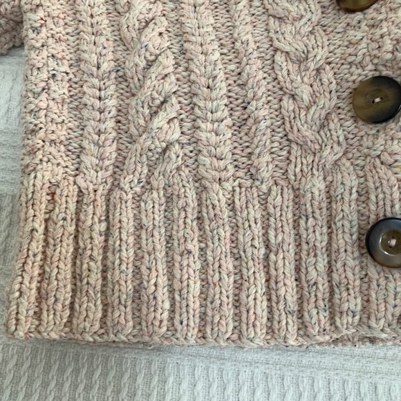 Doen Cardiff Cable Knit Cardigan Sweater - Picture 4 of 11